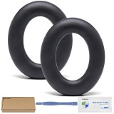 Set 2 bureti pentru casti Bose QuietComfort 45 / QC45 / QuietComfort SE / QC SE / QuietComfort Wireless - Negru - Spuma cu memorie