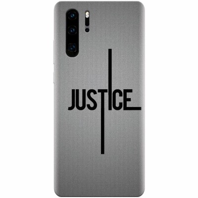 Husa silicon pentru Huawei P30 Pro, Amir Justice Minimalistic Nubheebuccus Text foto