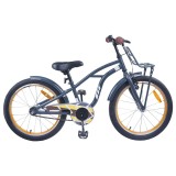 vidaXL Bicicletă pentru Copii 18 Inci pentru 5-7 ani Gri &icirc;nchis 42009310