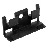 Cleme pentru plinta MDF SET CL25/20, PVC, negru, set 20 buc