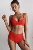 SW2174-3 Costum de baie din 2 piese model rasucit, S