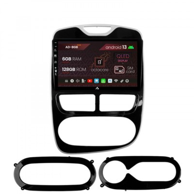 Navigatie Renault Clio IV (2012-2016), Android 13, B-Octacore 6GB RAM + 128GB ROM, 9 Inch - AD-BGB9006+AD-BGRKIT369-1216 foto