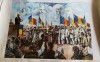Plansa / Afis Valentin Tanase cu autograf original / perioada comunista