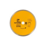 Disc diamantat continuu Rotor 230 mm pentru ceramica (230x1.6x10x25.4)