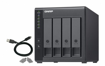 Extensie USB QNAP TR-004 4-Bay, 2.5/3.5 SATA 3Gbps HDD (compatibile foto