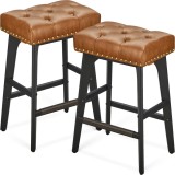 Cumpara ieftin Set 2 scaune de bar Vasagle Maro 44x32x66 cm