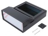 Carcasă Desktop Neagră ABS 154x173x61mm