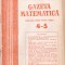 GAZETA MATEMATICA - numerele 4 - 5 / 1990