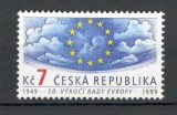 Cehia.1999 50 ani Consiliul Europei XC.72, Nestampilat