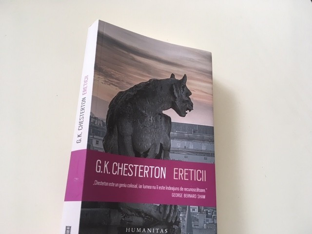 G. K. CHESTERTON, ERETICII. HUMANITAS 2018