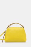 Gianni Chiarini geantă culoarea galben, BS 8145/COMM GRN