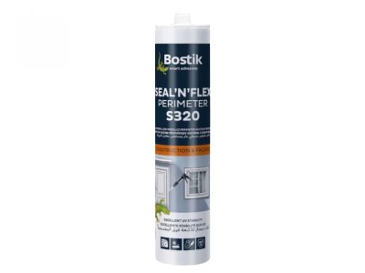 Etansant silicon BOSTIK S320 SEAL&amp;rsquo;N&amp;rsquo;FLEX PERIMETER, 300 ml, Alb foto