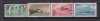 ELVETIA 1947 MI: 480-483 MNH, Nestampilat