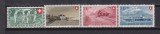 ELVETIA 1947 MI: 480-483 MNH, Nestampilat