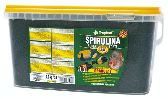 SUPER SPIRULINA FORTE Tropical Fish, 1000ml/ 600g AnimaPet MegaFood