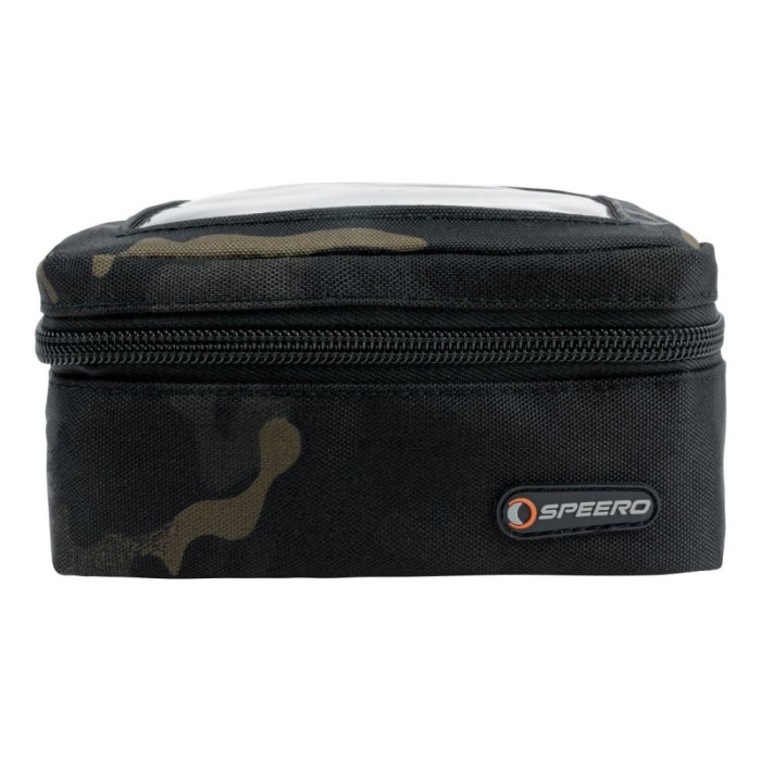 Pungă pentru momeli cu c&acirc;rlig Speero, negru camuflat