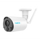 Camera de supraveghere Reolink Argus ECO-V2, WIFI, cu baterie reincarcabila, detectare persoana/vehicul, rezolutie 3MP, alerte Push