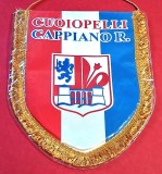 Fanion fotbal - Cuoiopelli Cappiano Romaiano (Italia) - folie de protectie si dimensiuni mari 34X22 cm