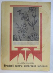 BRODERII PENTRU DECORAREA LOCUINTEI de ELISABETA GRIGORESCU 1970 foto