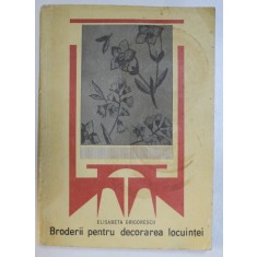 BRODERII PENTRU DECORAREA LOCUINTEI de ELISABETA GRIGORESCU 1970