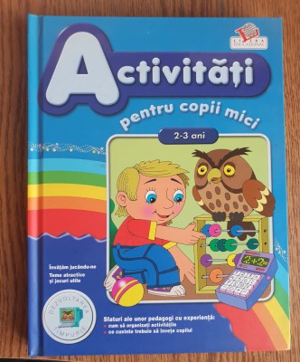 Activități pentru copii mici 2-3 ani. Sfaturi ale unor pedagogi cu experiență foto