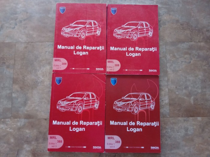 Manual de Reparatii Logan, 4 volume