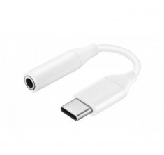 Adaptor Samsung Galaxy Note 10, Note 10+, Type-C to Jack 3.5mm EE-UC10JUWE White foto