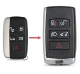 Set 2 bucati - Carcasa cheie Topautochei&amp;#174; compatibila cu Land Rover Range Rover LR2 LR4 Jaguar F-Pace F-Type XE XF XJ