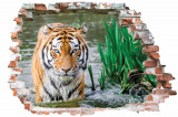 Cumpara ieftin Sticker cu efect 3D - Tigru