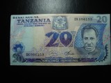 TANZANIA 20 SHILLINGI XF+