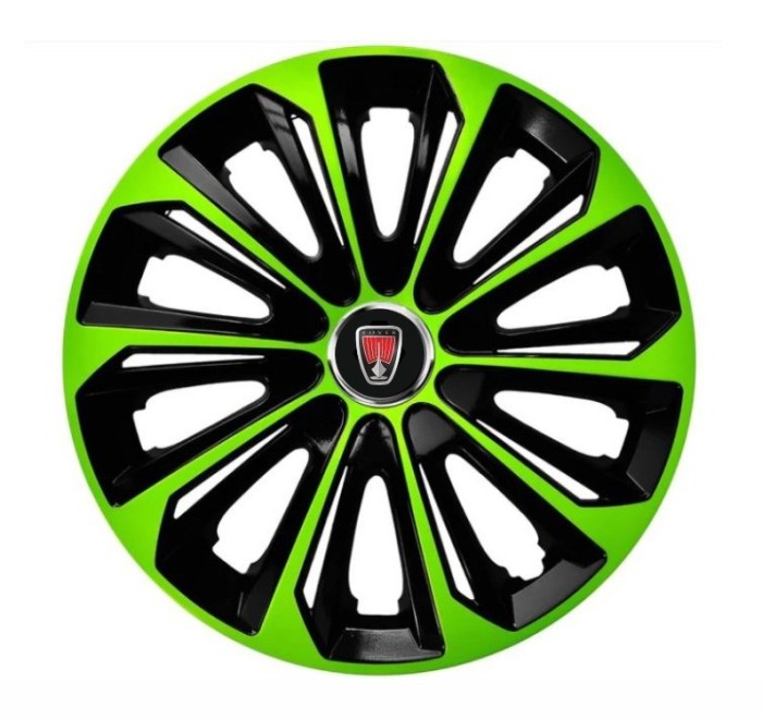 Set 4 capace roti Extra strong green R16 pentru gama auto Range Rover