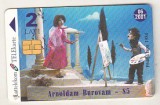 bnk card Cartele telefonice - Letonia - Arnolds Burovs - 85! - Col:LV-LTK-0046C