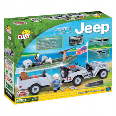 Set de Construit Jeep Willis MB Navy, Cobi, 180 piese foto