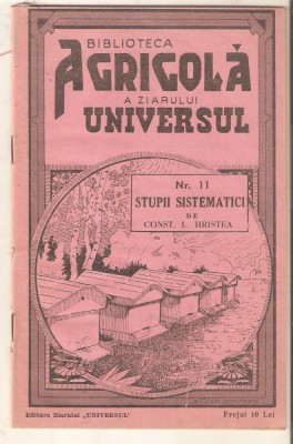 Stupii Sistematici-Constantin L.Hristea 1938 foto