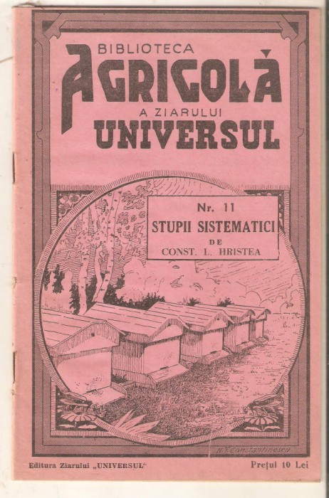 Stupii Sistematici-Constantin L.Hristea 1938