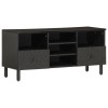 Gossi comoda tv, negru, 100x33x46 cm, lemn masiv de mango