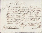 A366 Chitanță olografă, 1827, &icirc;n limba latină