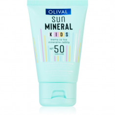 Olival Sun Mineral Kids protectie solara pentru copii pentru fata si corp SPF 50 50 ml