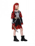 Cumpara ieftin Costum fetite Pirat, 8-10 ani, Oem