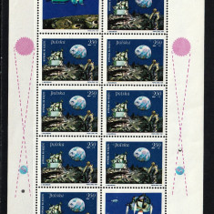 Polonia, 1969 | Prima aselenizare - Apollo 11 - Cosmos | MNH - CV = 25 E | aph