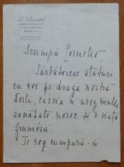 Lucian si Cornelia Blaga, corespondenta de familie, 1936, 2 scrisori si felicitare