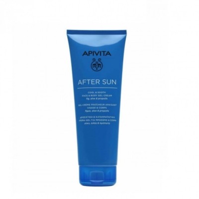 APIVITA Suncare Cremă-Gel Răcoritoare După Soare cu Smochine, Aloe Vera și Propolis 200ml foto