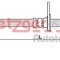 Conducta / cablu frana TOYOTA AVENSIS Combi (T25) (2003 - 2008) METZGER 4110285