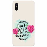 Husa silicon pentru Xiaomi Mi 8 Pro, Dont Forget