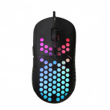 Mouse Optic cu Fir Gamer RGB Ultra Ușor &ndash; Senzor Optic Avansat și Iluminare RGB