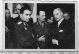 Bnk foto G-ral Gh Athanasescu la un eveniment monden 1943, Alb-Negru, Romania 1900 - 1950, Militar