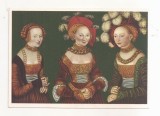 FA101 -Carte Postala- GERMANIA - Lucas Cranach, Three young ladies, necirculata