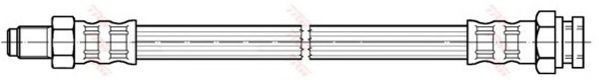 Conducta / cablu frana PEUGEOT BOXER bus (230P) (1994 - 2002) TRW PHB289