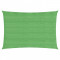 vidaXL P&acirc;nză parasolar, verde, 2,5x4,5 m , HDPE ,160 g/m&sup2;