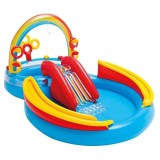 Piscina Intex cu Fantana Arteziana pentru Copii 2.97x1.93x1.35 m, 4-6 ani, Multicolor, Rotund